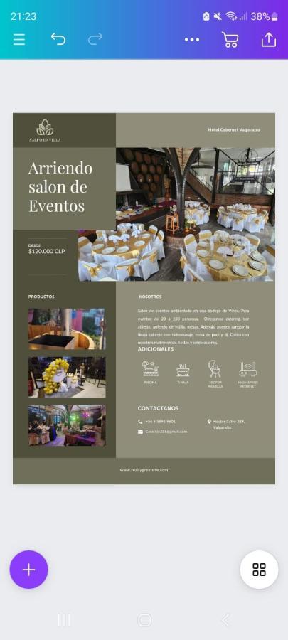Cabernet Pensión Valparaíso